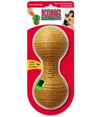 Kong Bamboo Feeder Dumbbel Voerbal