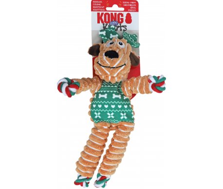 Kong Holiday floppy knots rendier