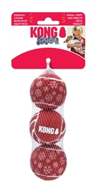  Kong Holiday Squeakair Bal Assorti 3 st